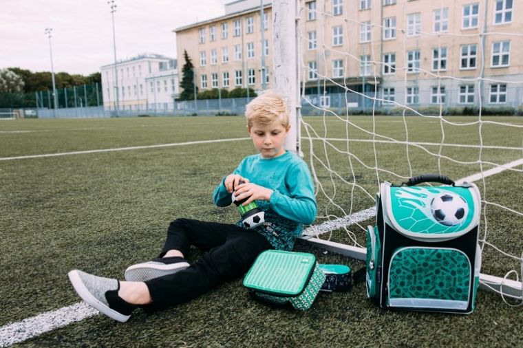 Kayokki, piłka nożna, plecak szkolny