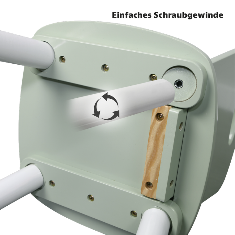 Kesper, stolik dziecięcy z dwoma krzesełkami