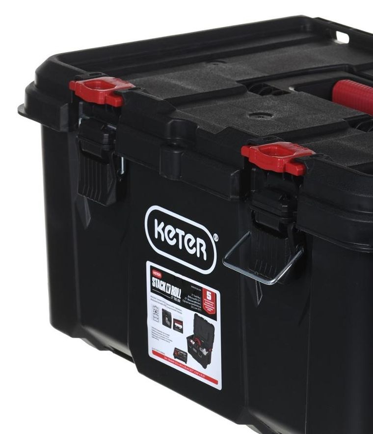 Keter, Toolbox Stack N Roll, skrzynia narzędziowa