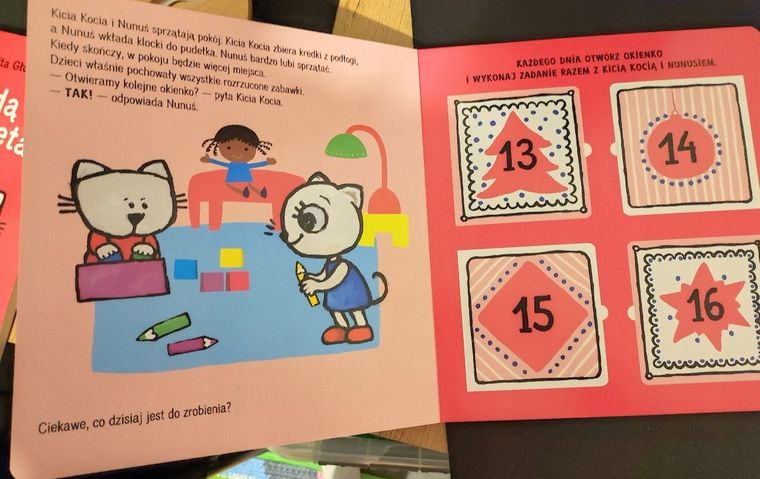 Kicia Kocia i Nunuś. Czekamy na święta!