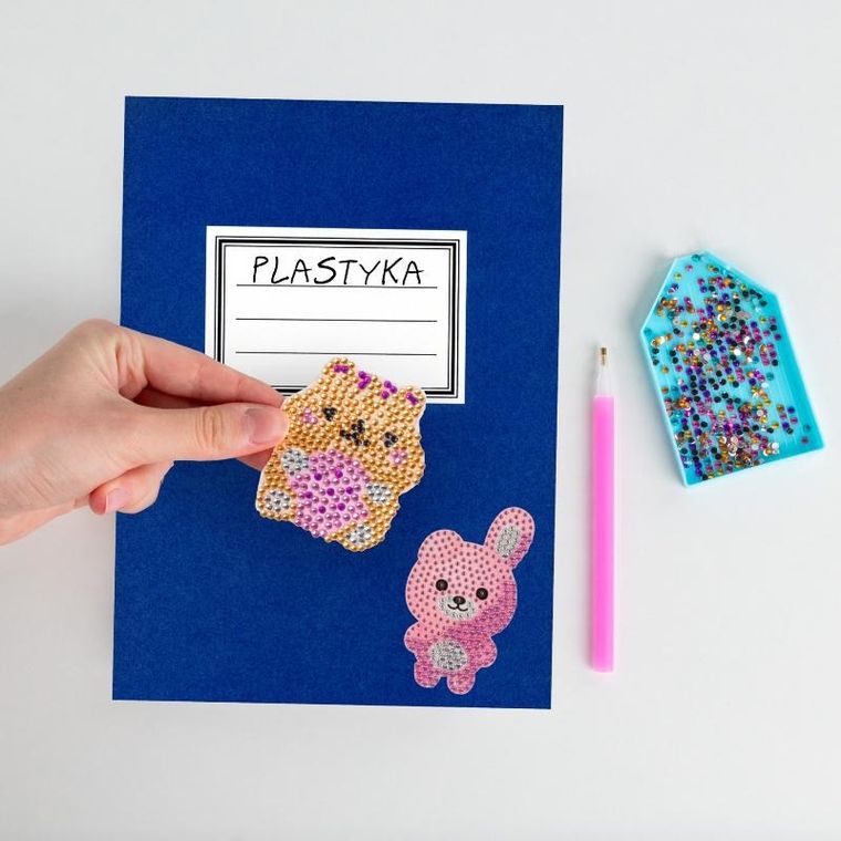 Kidea, naklejki diamentowe, Wesołe Zwierzęta