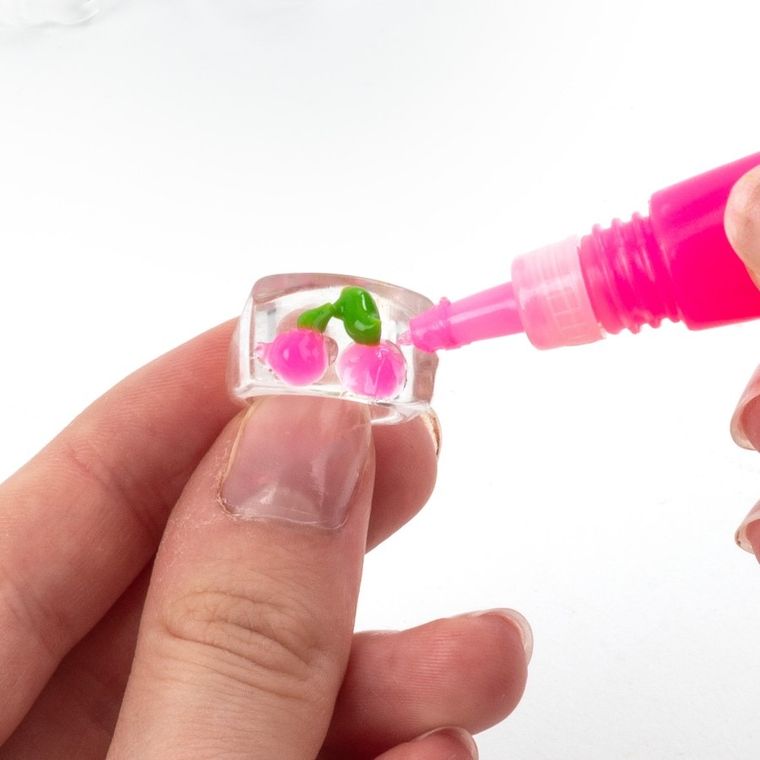 Kidea, Pierścionki do ozdabiania, zestaw kreatywny