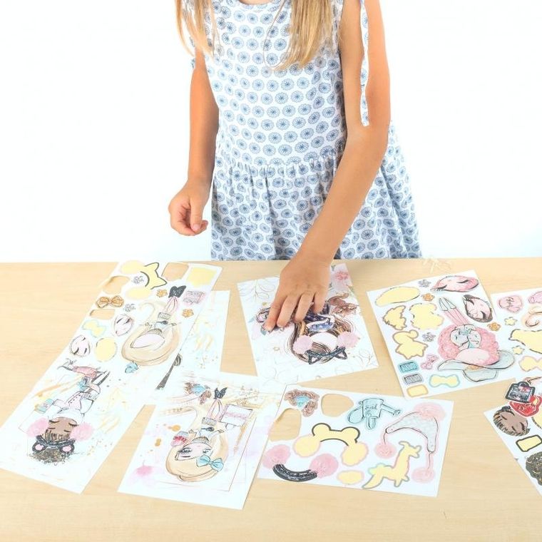 Kidea, stwórz własną księżniczkę, zestaw kreatywny