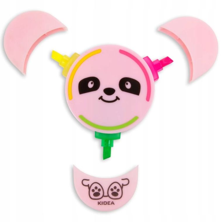 Kidea, zakreślacz, 3 kolory, 1 szt.