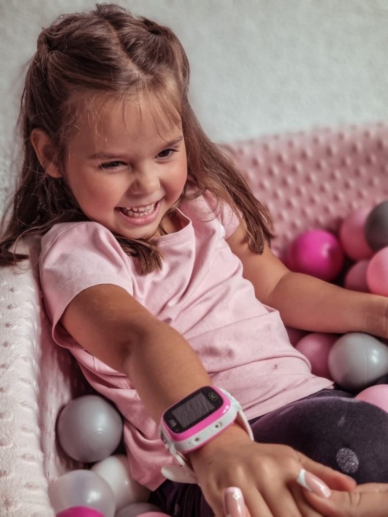 Kidiz Watch, smartwatch, różowy