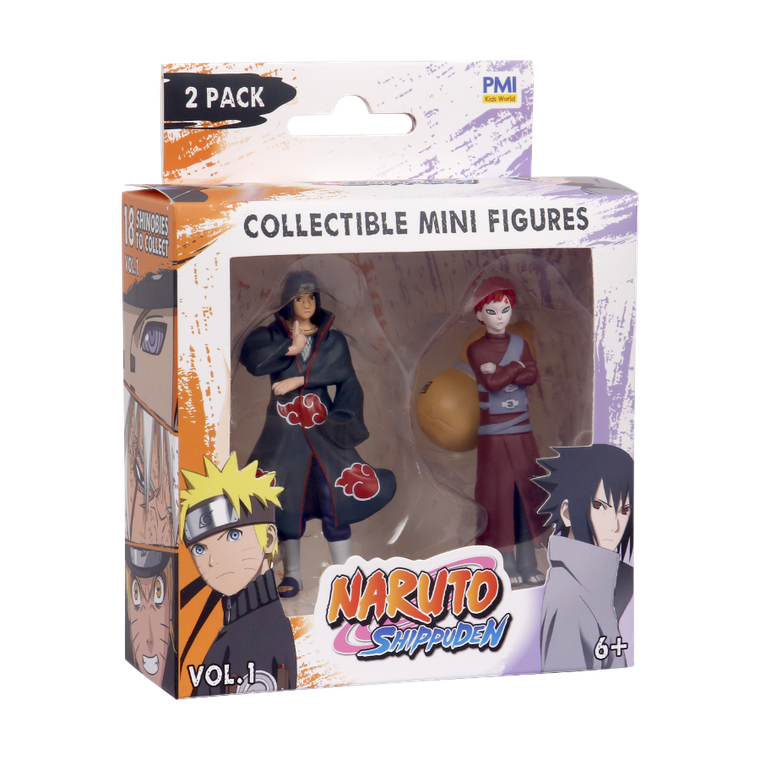 Kids World, Naruto, Shippuden, figurka kolekcjonerska, 2 szt,