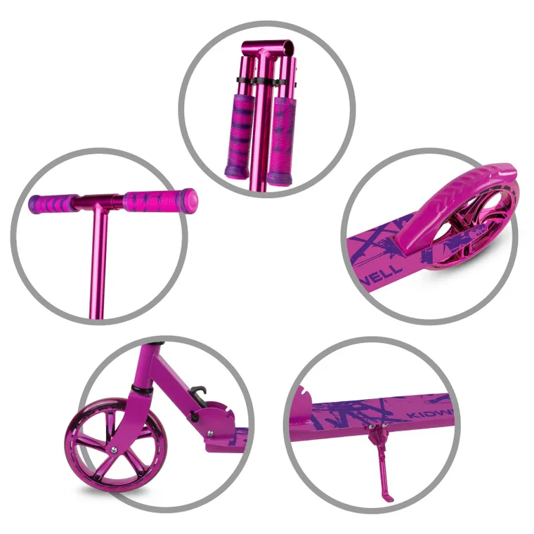 Kidwell, Blast, hulajnoga składana, Dark Pink