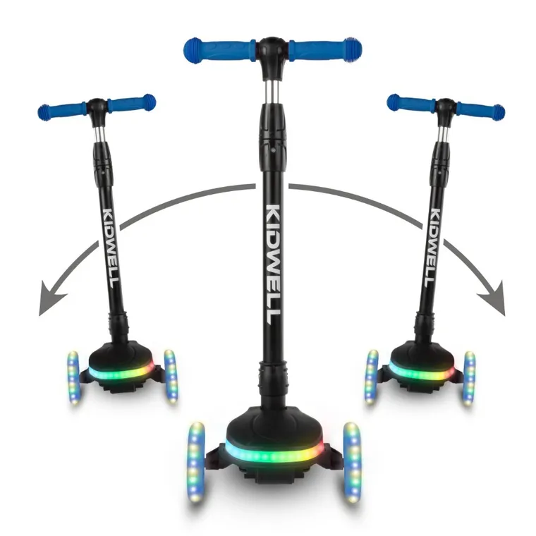 Kidwell, Lumo, hulajnoga 3-kołowa LED, balansowa, blue