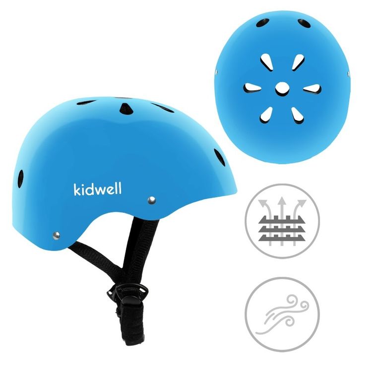 Kidwell, Orix II, kask ochronny, niebieski, rozmiar M, 52-56 cm