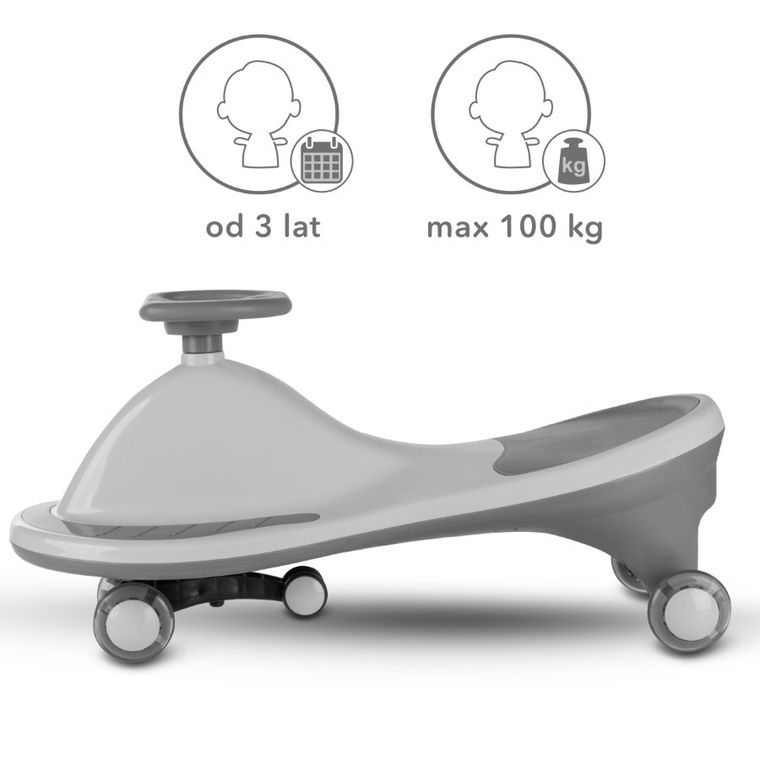 Kidwell, Rollo, jeździk grawitacyjny, Gray