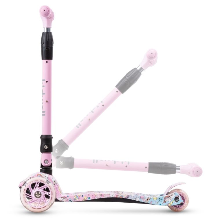 Kidwell, Vento, hulajnoga 3-kołowa, balansowa, różowa