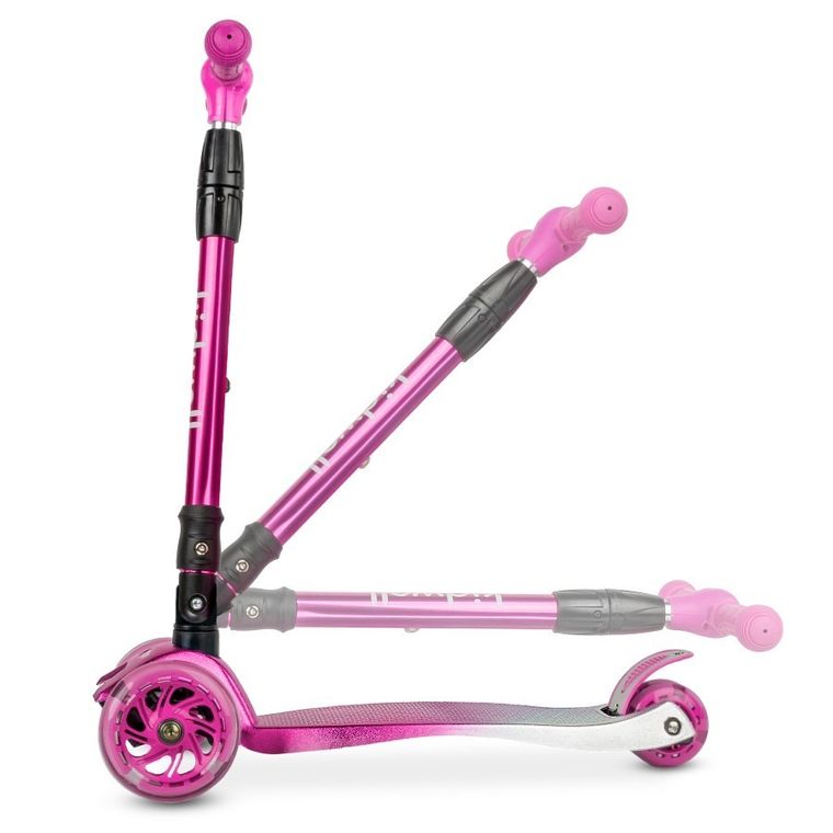 Kidwell, Vento, hulajnoga 3-kołowa, balansowa, różowa