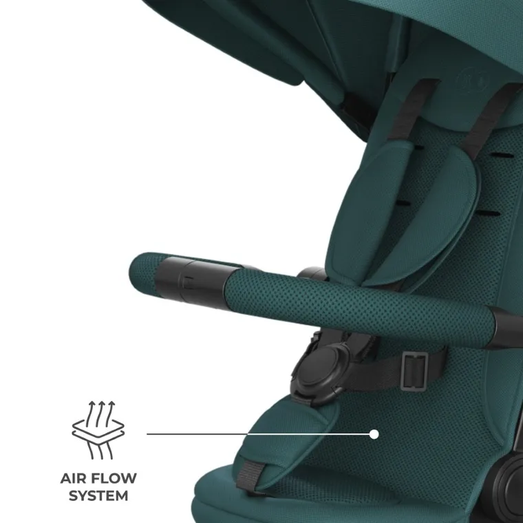 Kinderkraft, Aston 2 Plus, rowerek trójkołowy 6w1, zielony