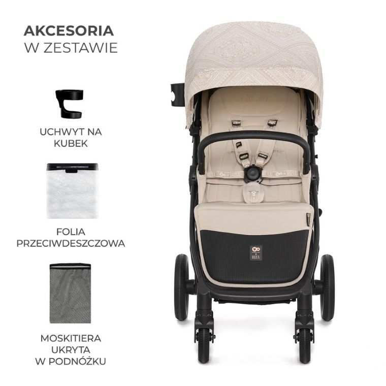 Kinderkraft, Bizuu, Mitzy, wózek spacerowy, Dune Whisper