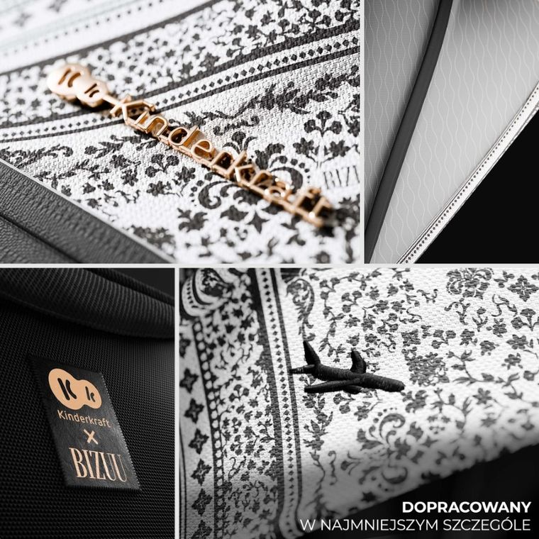 Kinderkraft, Bizuu, Pilot 2, wózek spacerowy, kabinowy, Lunar Black