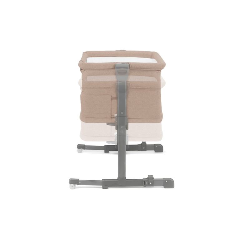 Kinderkraft, Neste Grow, łóżeczko dostawne, beige