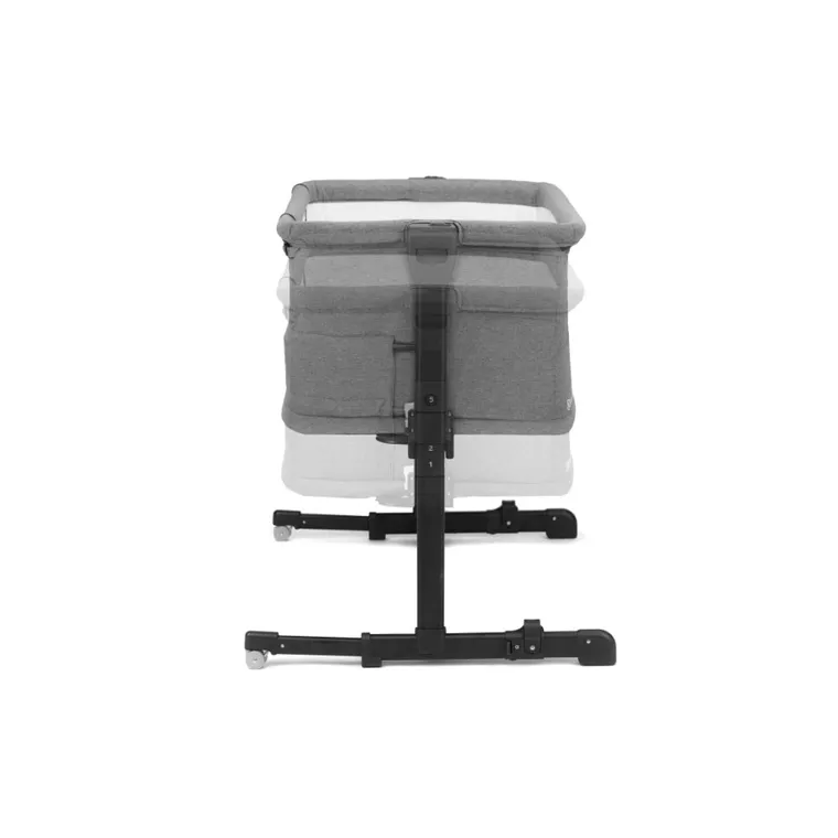 Kinderkraft, Neste Grow, łóżeczko dostawne, dark grey