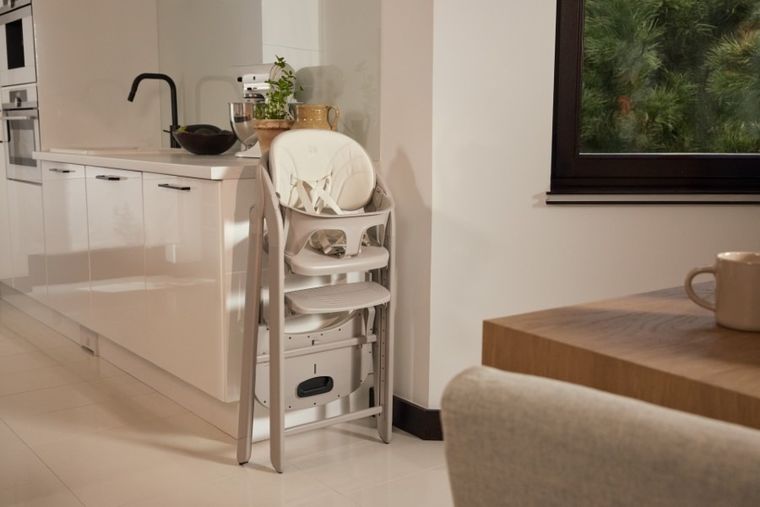 Kinderkraft, Tino, krzesełko do karmienia 3w1, beige