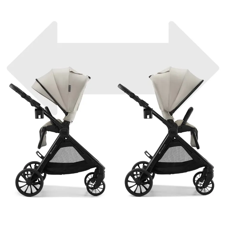 Kinderkraft, Vesto 2, wózek wielofunkcyjny 3w1, beige
