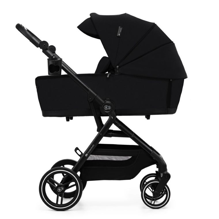 Kinderkraft, Yoxi, wózek wielofunkcyjny 2w1, Pure Black