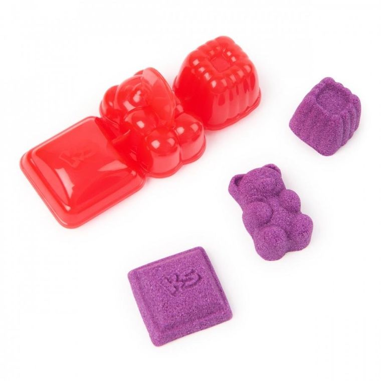 Kinetic Sand, Cukierki, saszetka z piaskiem kinetycznym i foremką