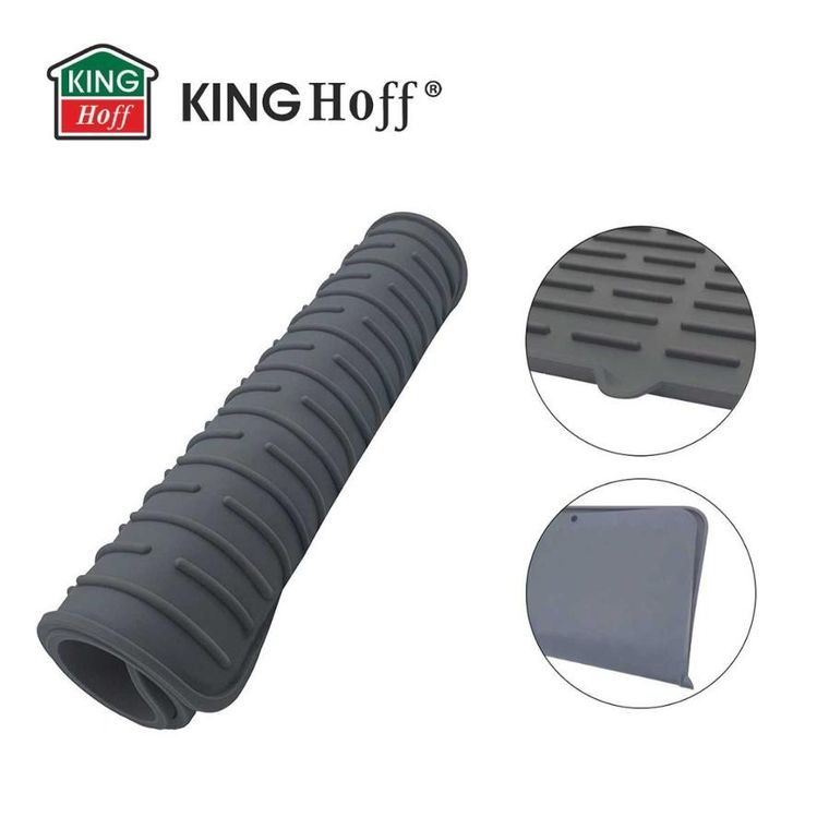 Kinghoff, podkładka silikonowa, ociekacz do naczyń, 42-33 cm, KH-1904