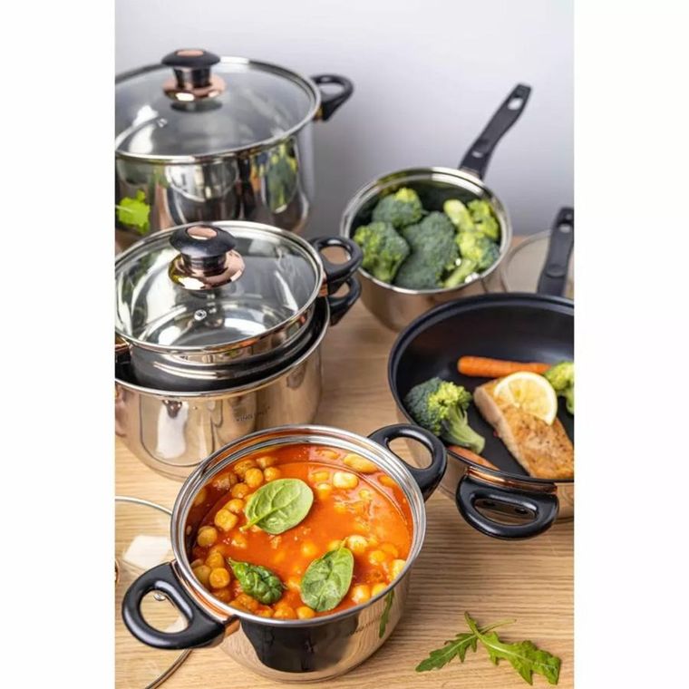 Kinghoff, zestaw garnków, 12 elementów, KH-1767