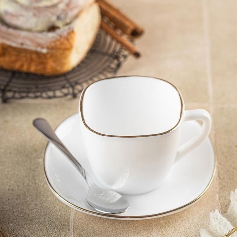 Kinghoff, zestaw kawowy, 6 filiżanek ze spodeczkami, KH-1930