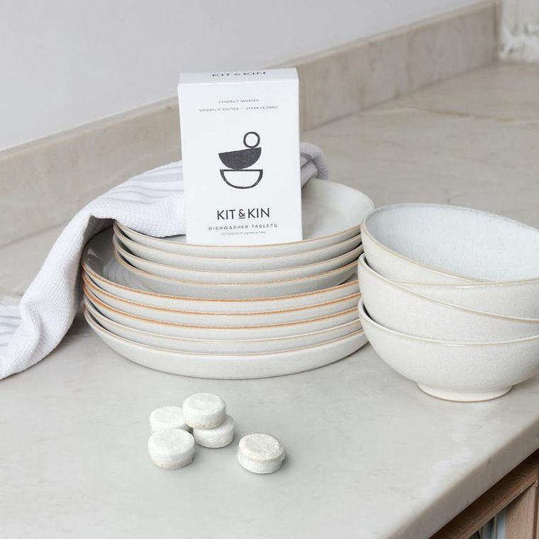 Kit & Kin, naturalne tabletki do zmywarki, 30 szt.