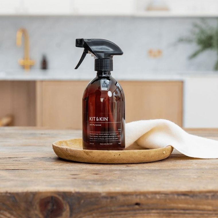 Kit & Kin, naturalny uniwersalny płyn do sprzątania domu, o zapachu cytrusów, 500 ml