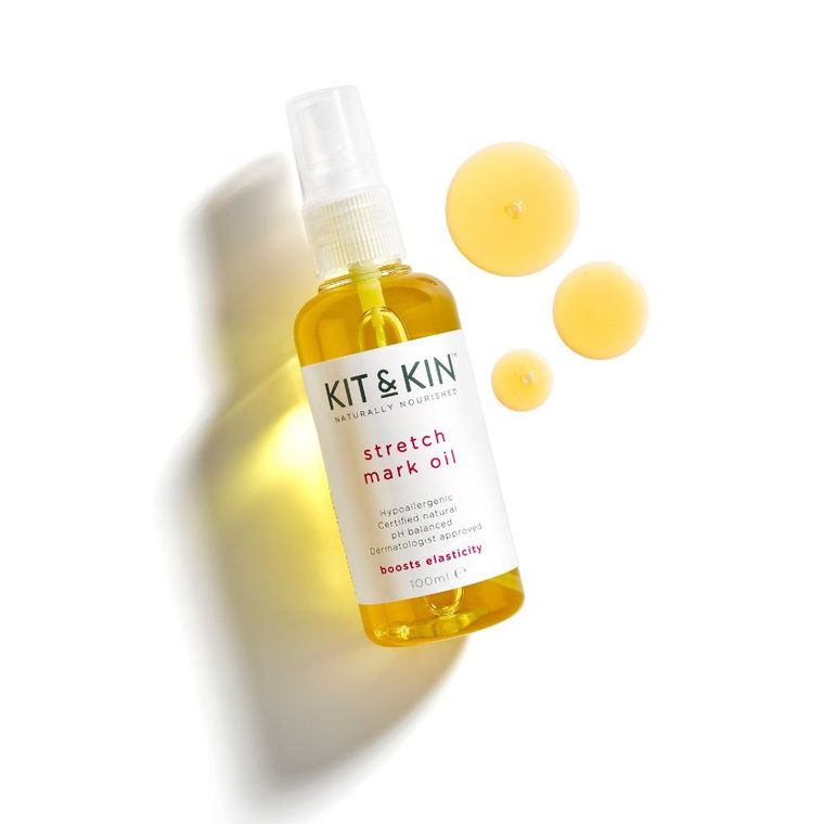 Kit and Kin, organiczny olejek przeciw rozstępom dla mamy, 100 ml