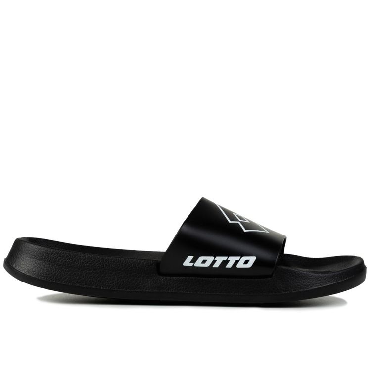 Klapki męskie, czarne, Lotto Lathi