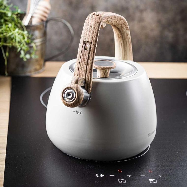 Klausberg, czajnik stalowy z gwizdkiem, 2.5l