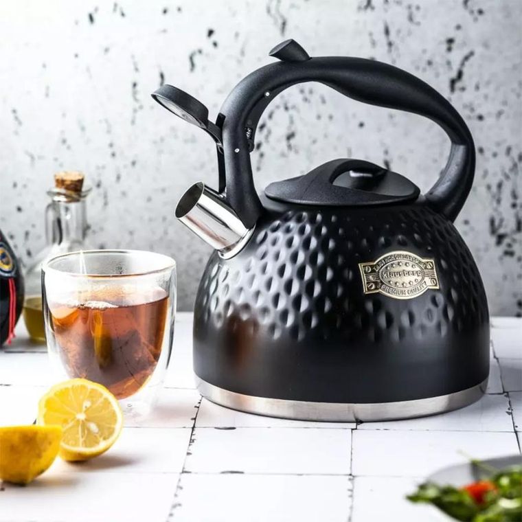 Klausberg, czajnik stalowy z gwizdkiem, 3l