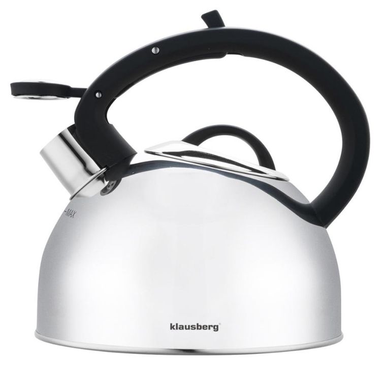 Klausberg, czajnik z gwizdkiem, stalowy, 2,5l, KB-7910