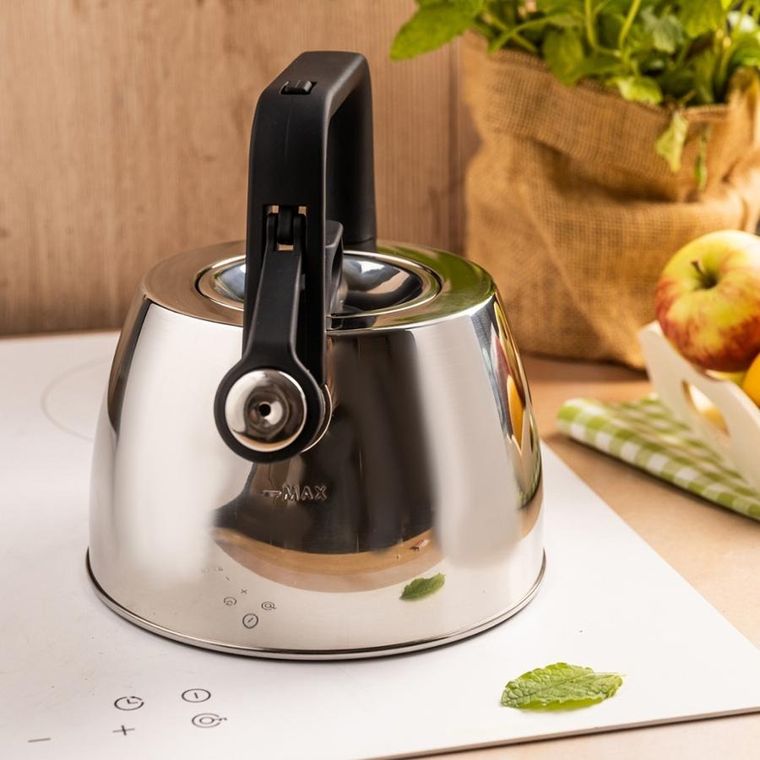 Klausberg, czajnik z gwizdkiem, stalowy, 2,5l, KB-7914