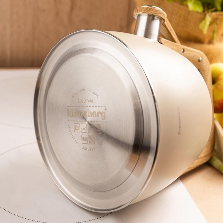 Klausberg, czajnik z gwizdkiem, stalowy, 2,5l, KB-7917