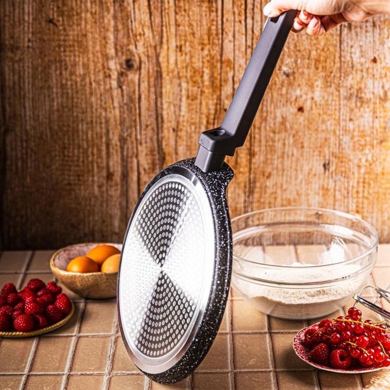 Klausberg, patelnia marmurkowa do naleśników, 24 cm, kb-7964