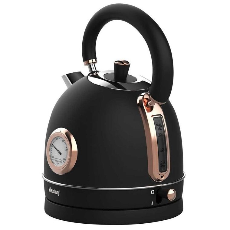 Klausberg, Retro, czajnik elektryczny z termometrem, 1,8l