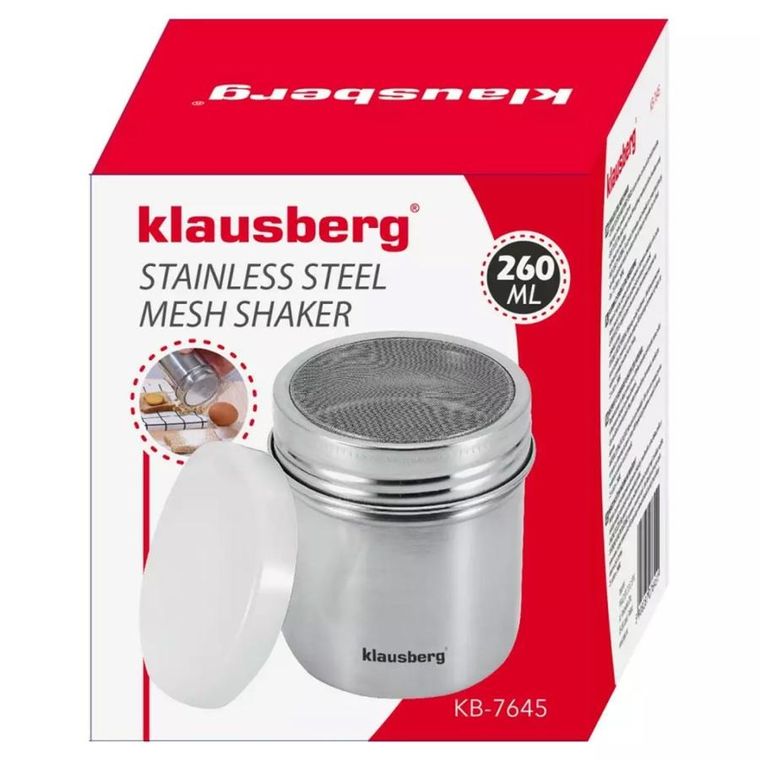 Klausberg, shaker do cukru, cynamonu, kakao, KB-7645
