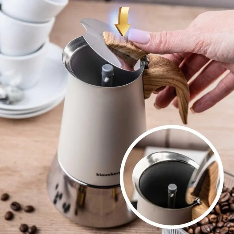 Klausberg, zaparzacz do kawy, na indukcję, 300 ml, KB-7995