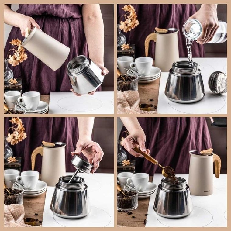 Klausberg, zaparzacz do kawy, na indukcję, 600 ml, KB-7997