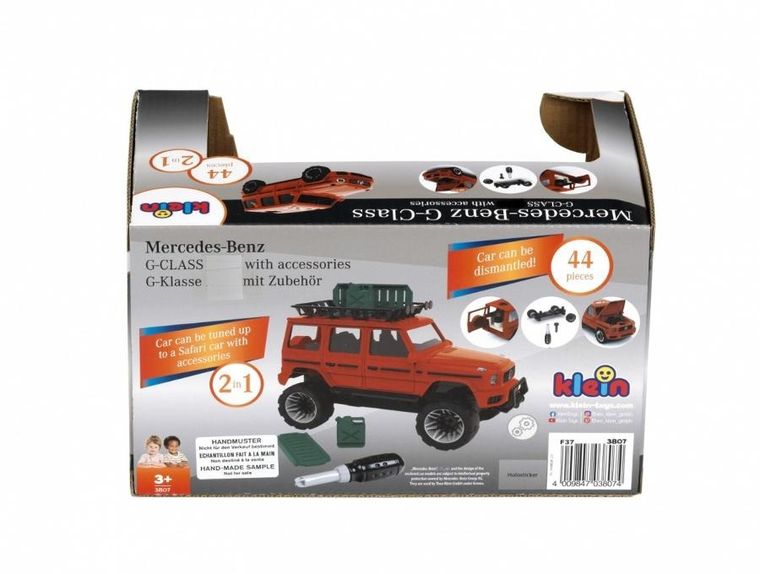 Klein, Mercedes-Benz G-Class, pojazd do skręcania, 1:24