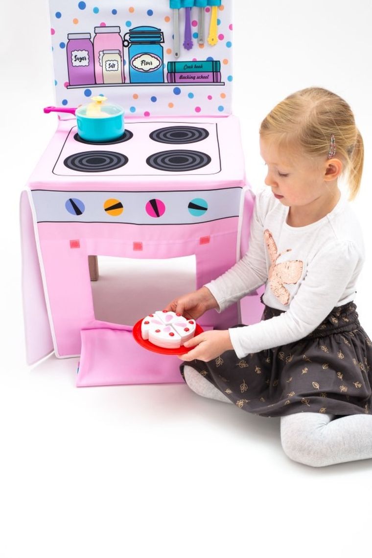 Kleks&Friends, Mały Kucharz, Kuchnia do zabawy, pokrowiec na krzesło