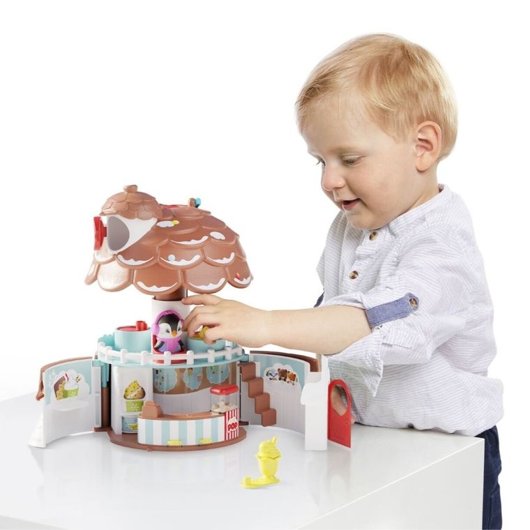 Klorofil, Domek Szyszka z Lodziarnią, zestaw z figurką