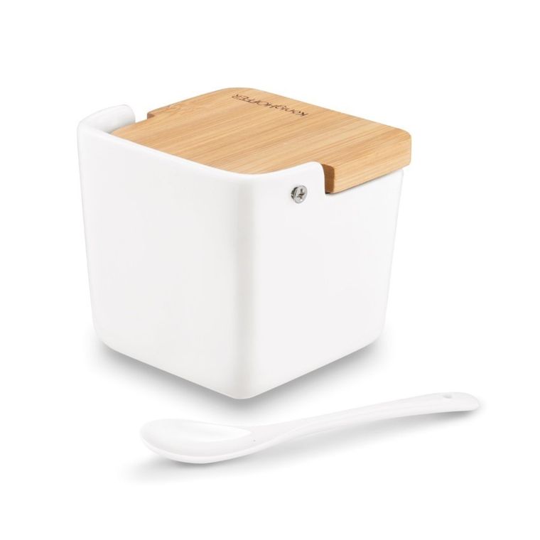 Könighoffer, Ceramic, pojemnik z bambusową pokrywka, 270 ml