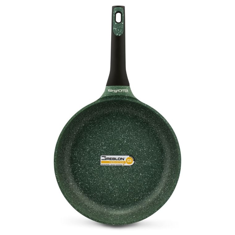 Könighoffer Green Husk, patelnia granitowa, indukcja, 28 cm