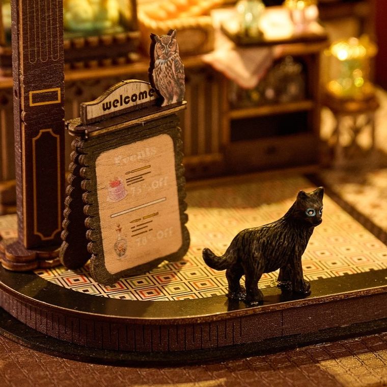 Know Me, Magiczna Kawiarnia, puzzle 3D