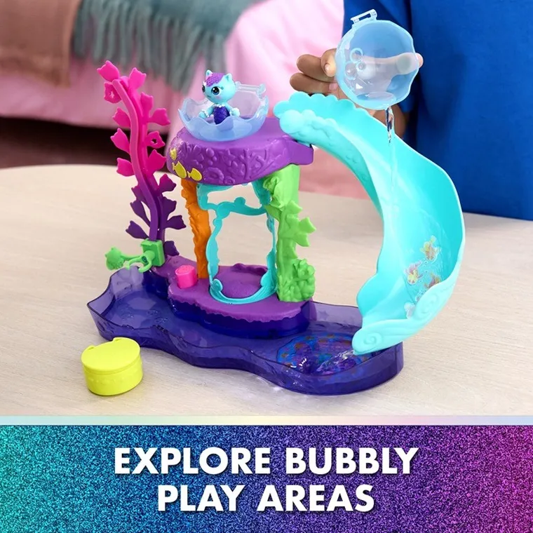 Koci Domek Gabi Film, Kocie akwarium Syrenkotki, zestaw z 2 figurkami