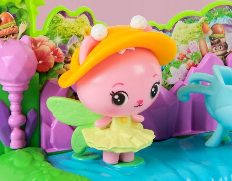 Koci Domek Gabi, Filmowy balkon z figurką i akcesoriami, Wróżkicia